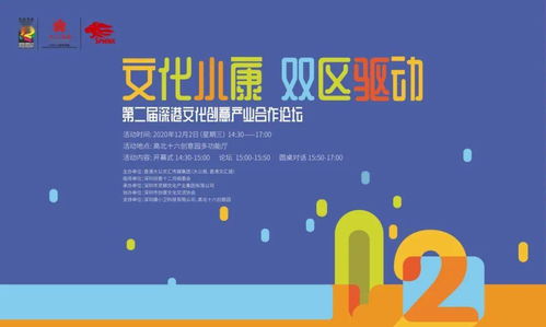 第二屆深港文化創意產業合作論壇 共話灣區文創未來，聚焦數字文化創意內容應用服務